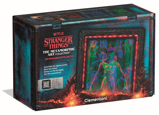 Stranger Things Metamorphic Art Collection Puzzle mit Leucht-Effekt Demogorgon (520 Teile)