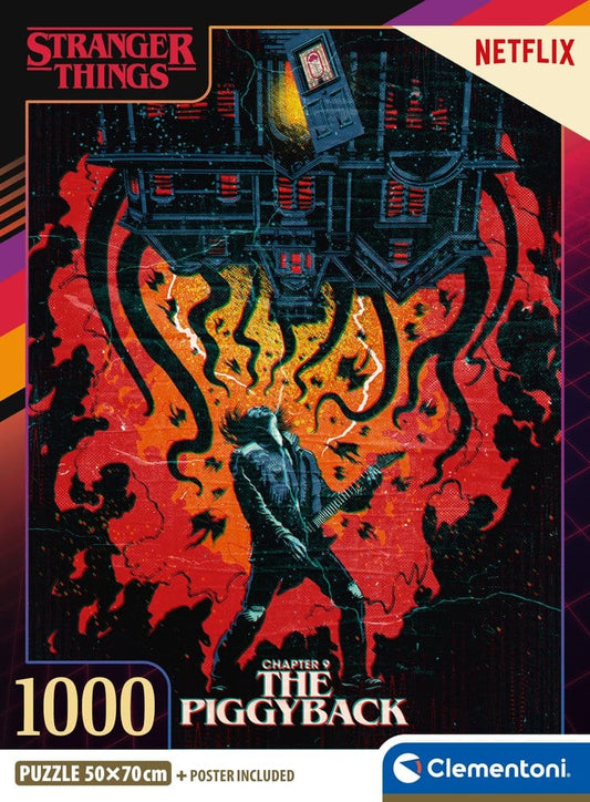 Stranger Things Puzzle Chapter 9 The Piggyback  (1000 Teile)