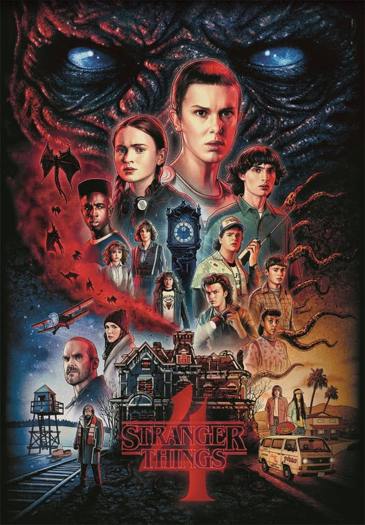 Stranger Things Puzzle Stranger Things 4 House (1000 Teile)