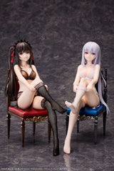 Date A Bullet PVC Statuen 1/7 Kurumi Tokisaki & White Queen 17 cm