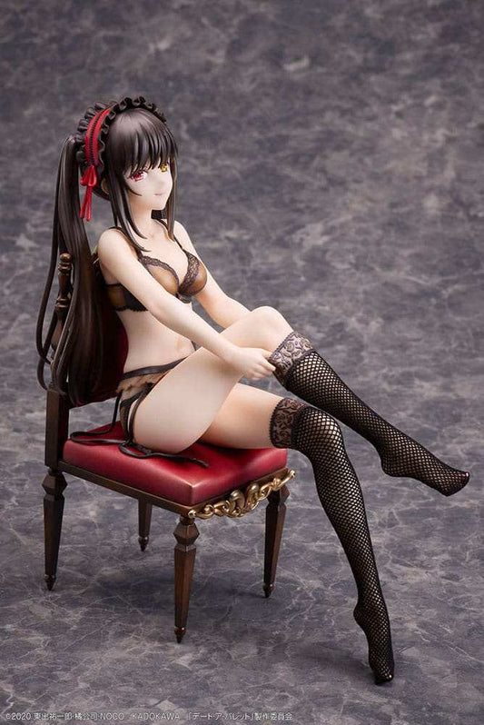 Date A Bullet PVC Statuen 1/7 Kurumi Tokisaki & White Queen 17 cm