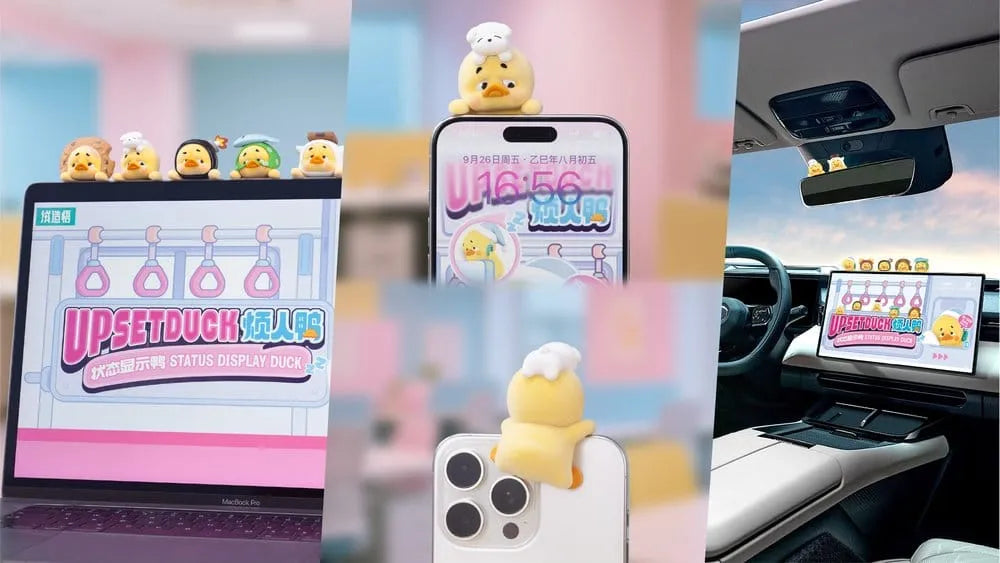 Upset Duck: Status Display Duck Blind Box Figur 5 cm Display (6)