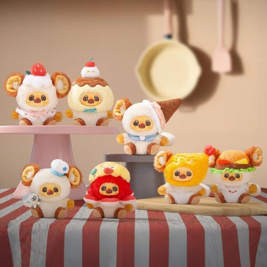 Jayshoo Plüsch-Schlüsselanhänger One Bite no End 12 cm Blind Box Display (6)