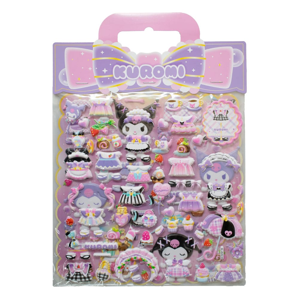 Hello Kitty and Friends Sticker Kuromi Puffy Sortiment (10)