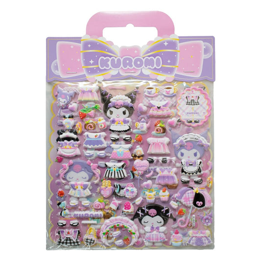 Hello Kitty and Friends Sticker Kuromi Puffy Sortiment (10)