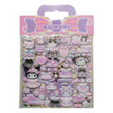 Hello Kitty and Friends Sticker Kuromi Puffy Sortiment (10)