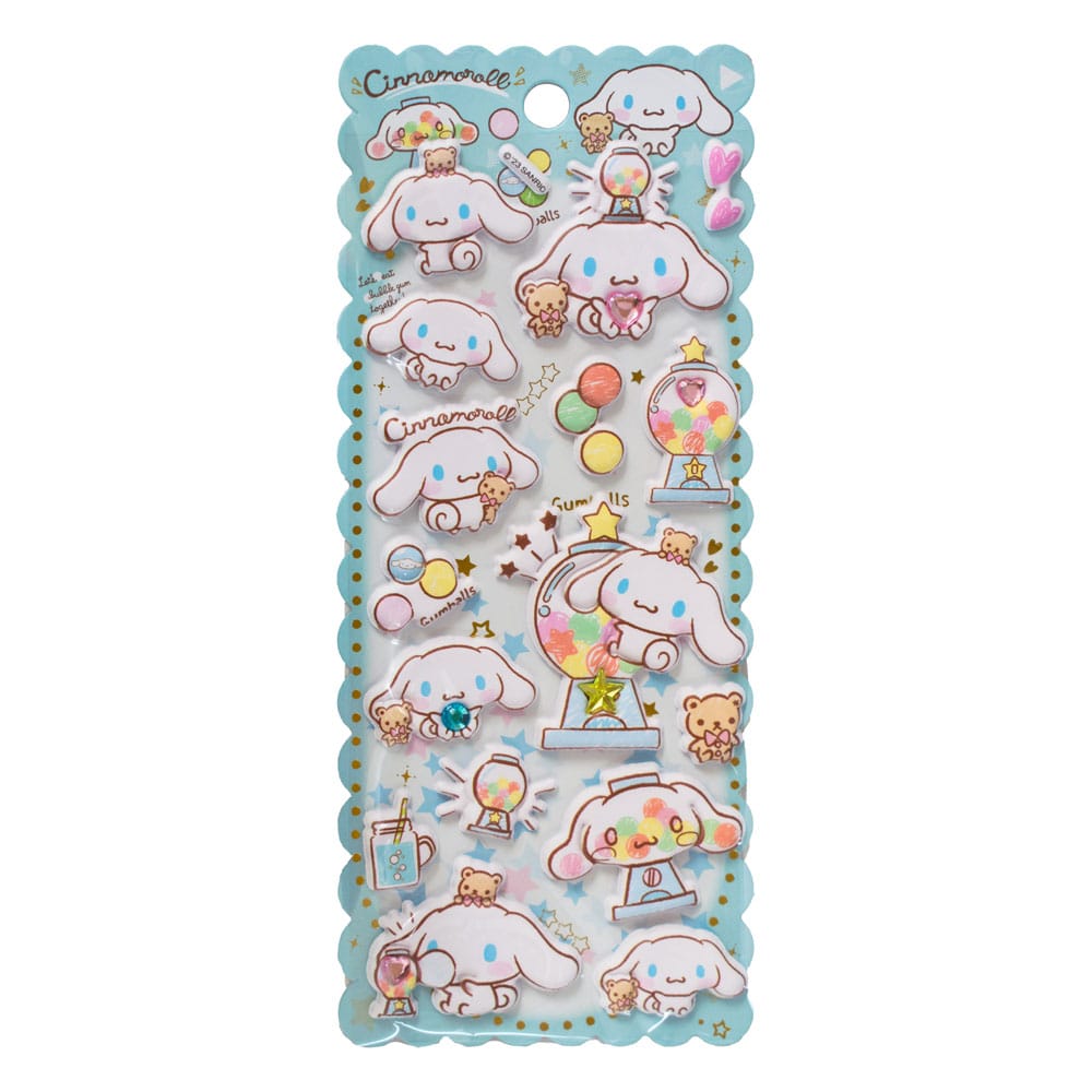 Hello Kitty and Friends Sticker Cinnamoroll Puffy Sortiment (20)
