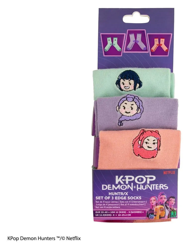 KPop Demon Hunters Socken-Set (3 Paar) HUNTR/X