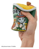 KPop Demon Hunters Squishy Anti-Stress Figur Zoey Hamburger Noodles