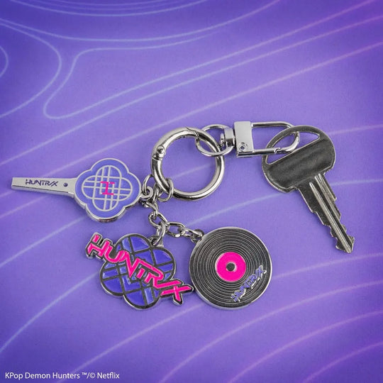 KPop Demon Hunters Charm-Schlüsselanhänger HUNTR/X