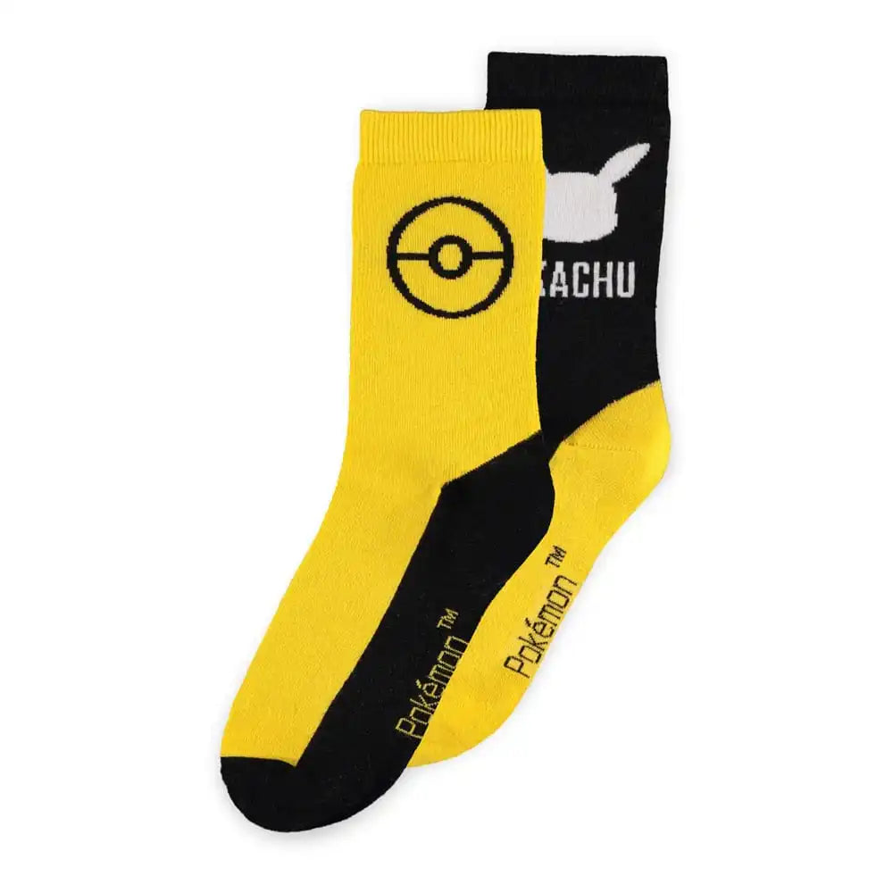 Pokémon Socken 2er-Pack Pikachu 39-42