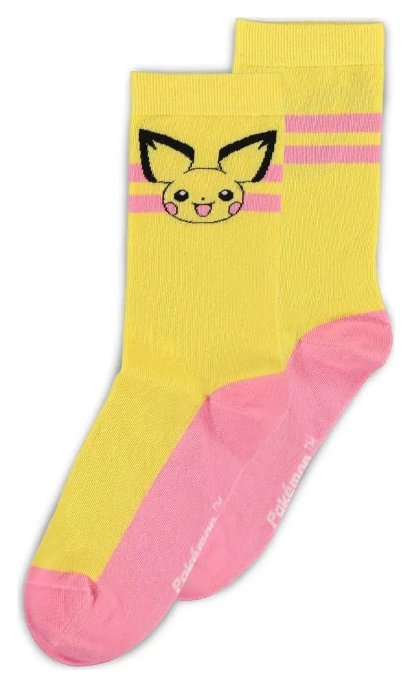 Pokémon Socken 3er-Pack Crew 39-42
