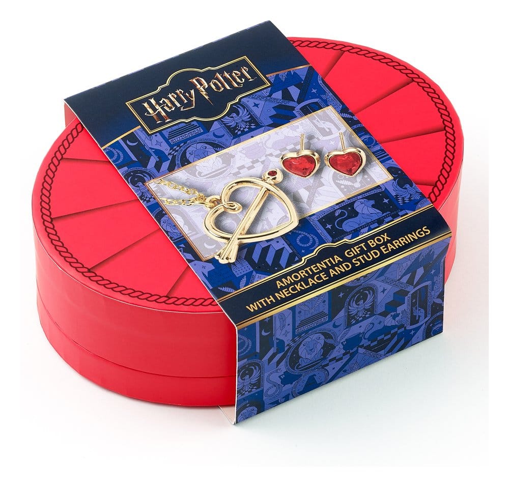 Harry Potter Halsketten- und Ohrstecker-Geschenkset Amortentia
