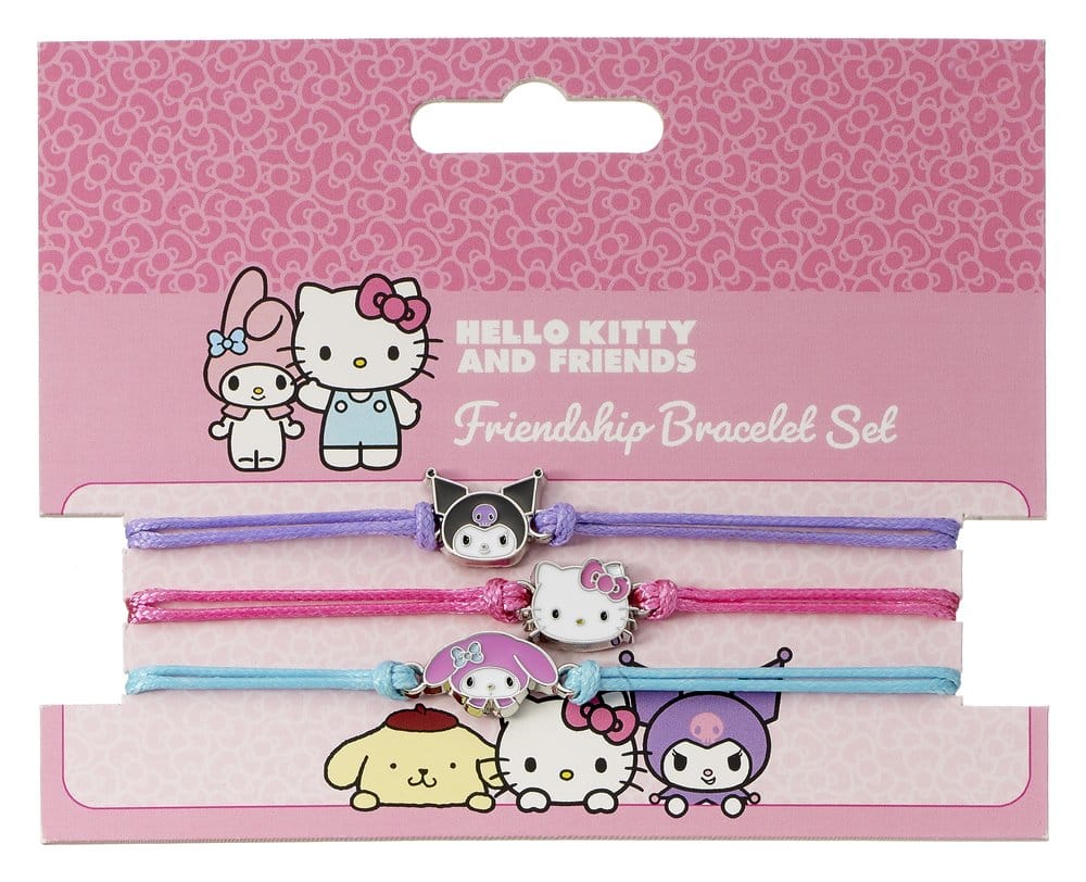 Sanrio Armbänder 3er-Pack Hello Kitty, Kuromi und My Melody