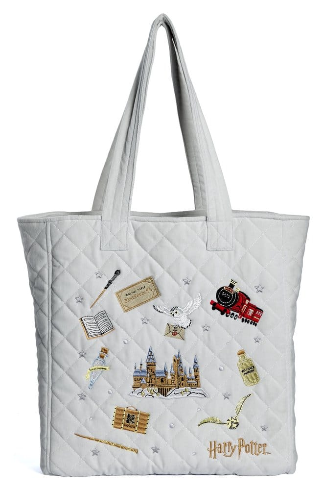 Harry Potter Tragetasche Bestickte Symbole Samt