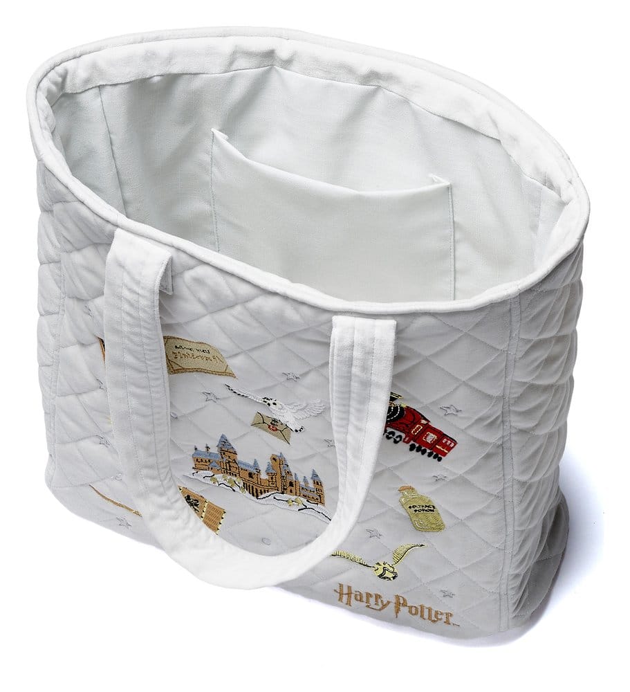 Harry Potter Tragetasche Bestickte Symbole Samt