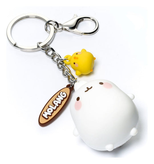 Molang 3D-Schlüsselanhänger Piu Piu