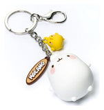 Molang 3D-Schlüsselanhänger Piu Piu