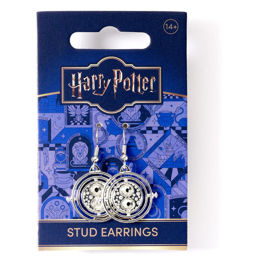 Harry Potter Ohrringe Time Turner (Silberfarben)