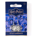 Harry Potter Ohrringe Time Turner (Silberfarben)