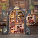 Book Nook Count Cat´s Study 17 x 12 cm