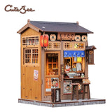 Miniature House Model Kit Morita-Ya 21 x 16 cm
