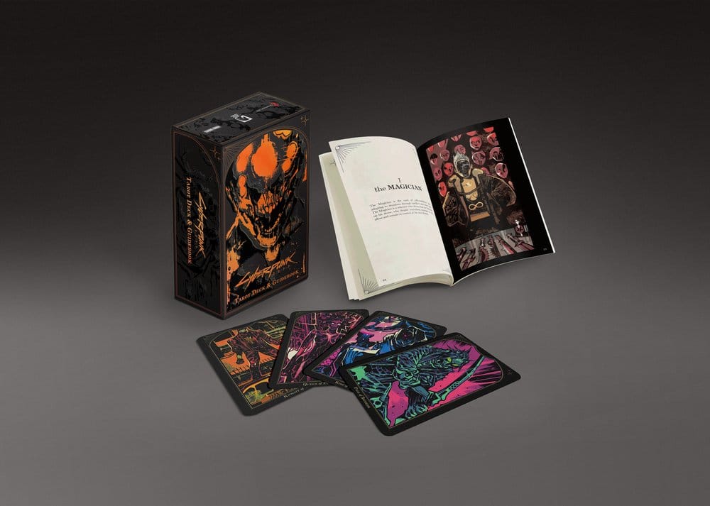 Cyberpunk 2077: Spielkarten Tarot-Deck & Leitfaden