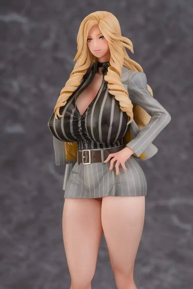 Gal Ane Shachou to Harem Office PVC Figur 1/7 Nishigori Ai (Grey Suit Ver.) 26 cm