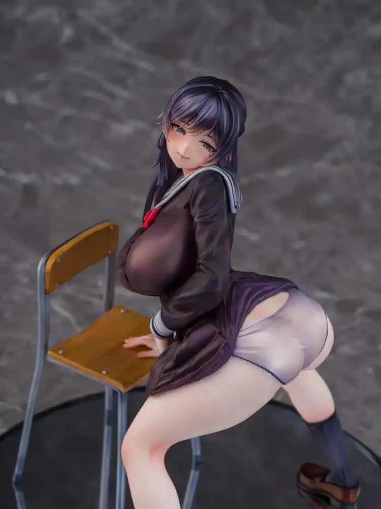 Original Character PVC Figur 1/6 Miyamae Shiho After School Back illustration by Jack Dempa 18 cm