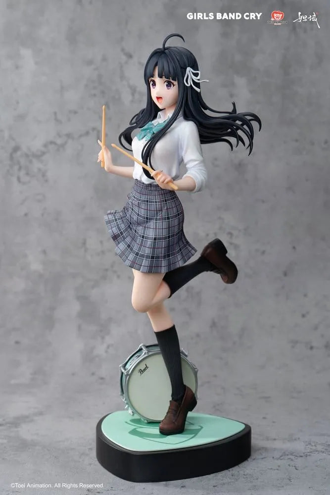 Girls Band Cry Natsu wo Mankitsu shite Sakebe Series No. 2 PVC Statue 1/7 Subaru Awa 26 cm