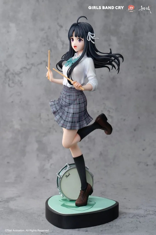 Girls Band Cry Natsu wo Mankitsu shite Sakebe Series No. 2 PVC Statue 1/7 Subaru Awa 26 cm