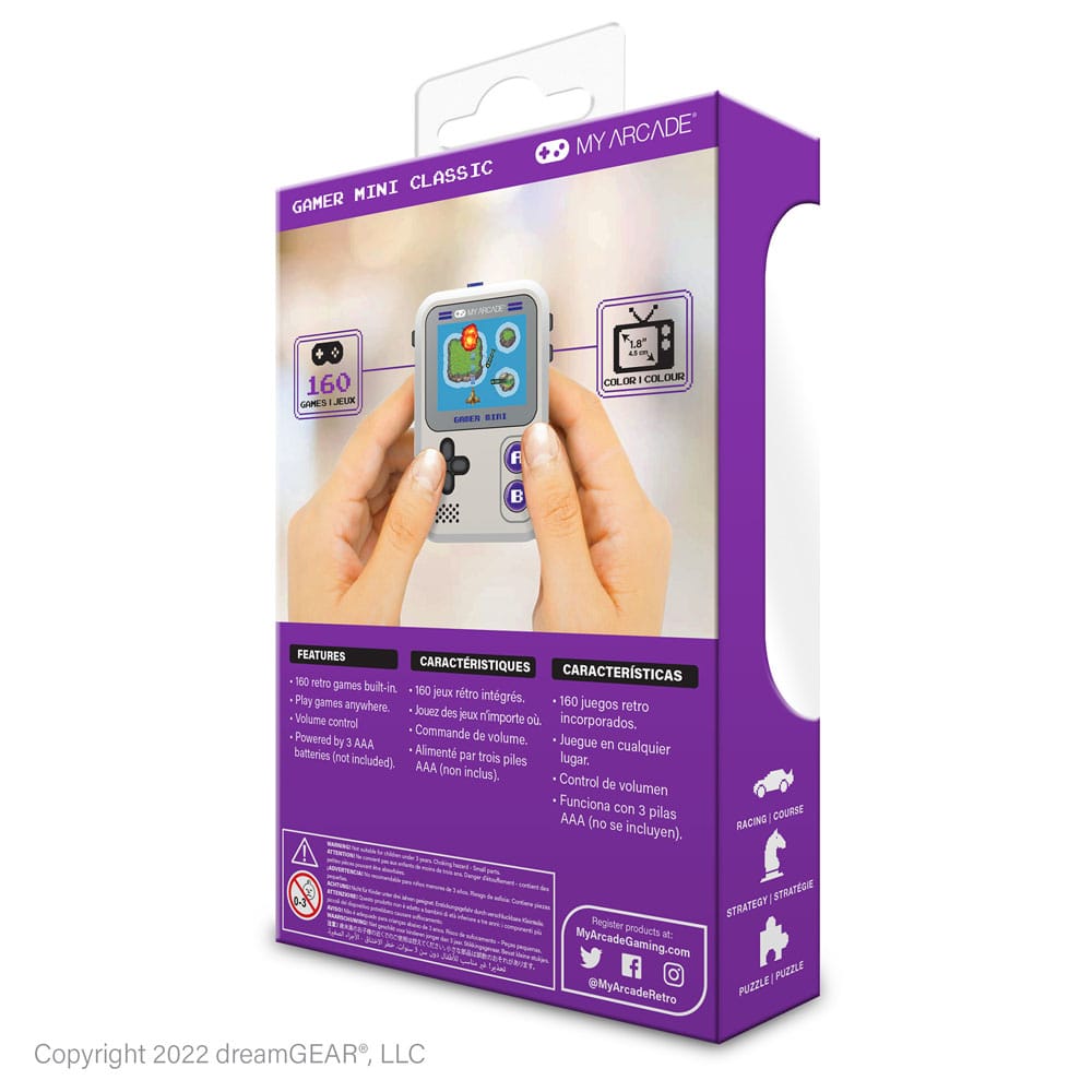 My Arcade tragbare Spielkonsole Gamer Mini Classic