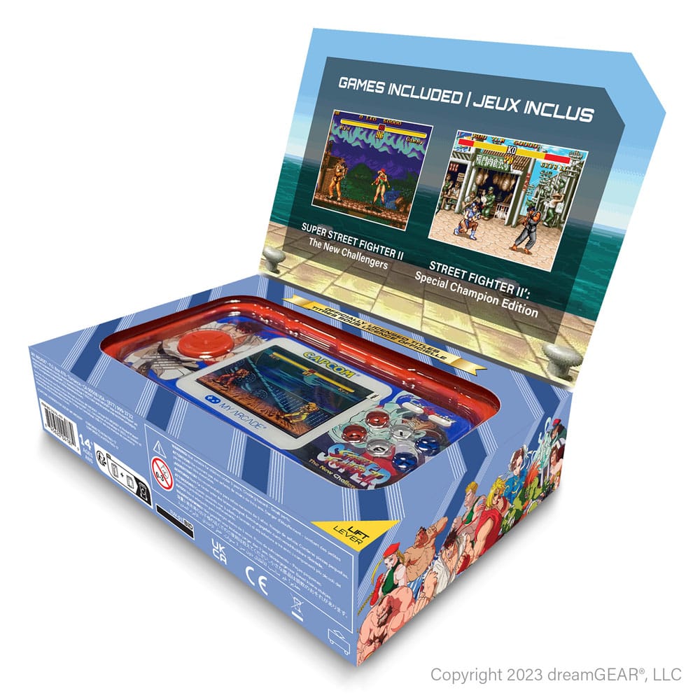 Super Street Fighter II tragbare Spielkonsole Pocket Player Pro