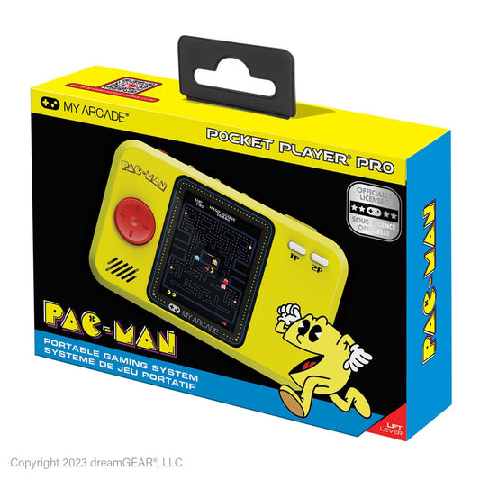 Pac-Man tragbare Spielkonsole Pocket Player Pro