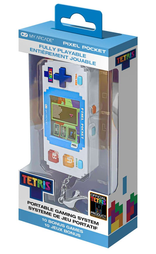 Tetris Mini tragbare Spielkonsole Pixel Pocket