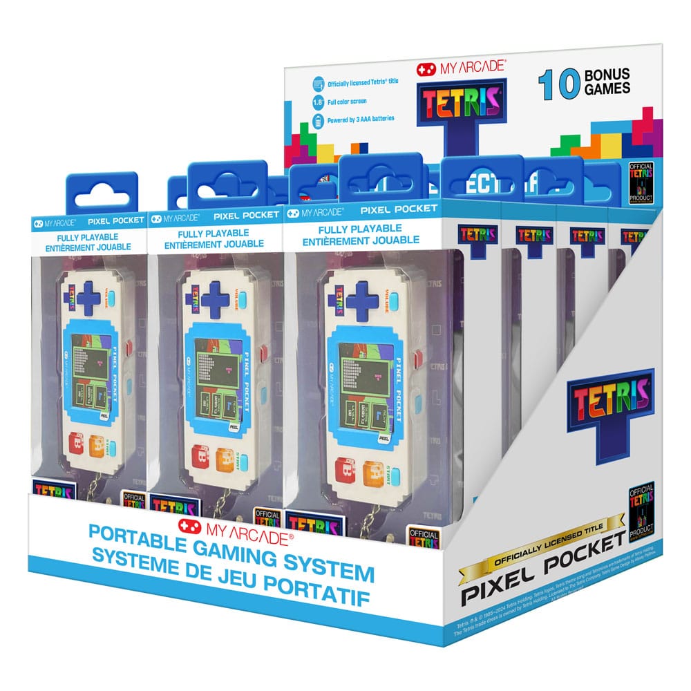 Tetris Mini tragbare Spielkonsole Pixel Pocket Display (12)