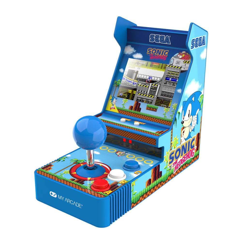 Sonic The Hedgehog tragbare Spielkonsole Retro Arcade Joystick Player