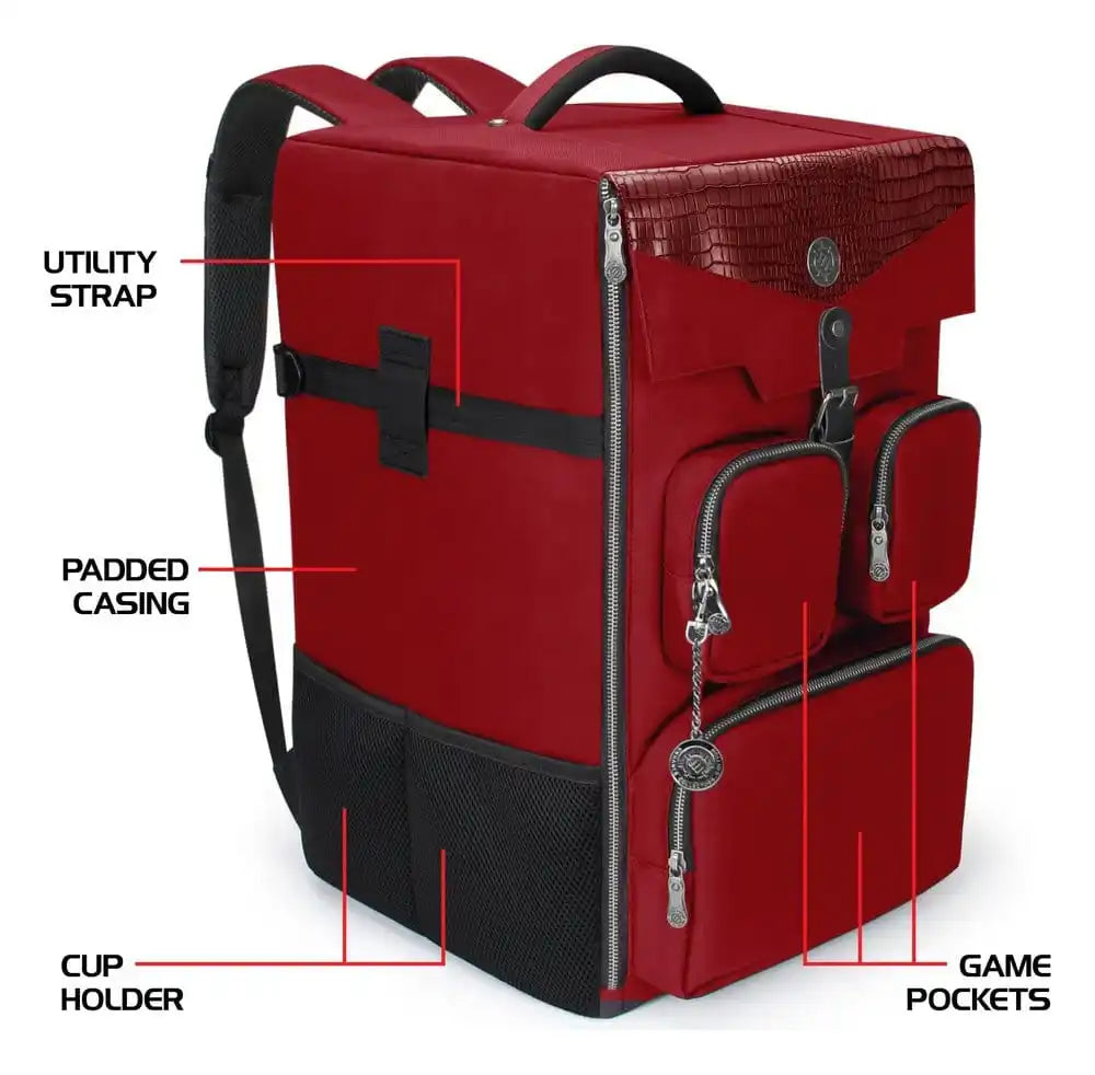 Enhance Brettspiel Rucksack Collector's Edition Rot