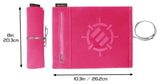 Enhance Tabletop-Zubehör Roll on a Scroll Würfel und Würfelmatte Pink