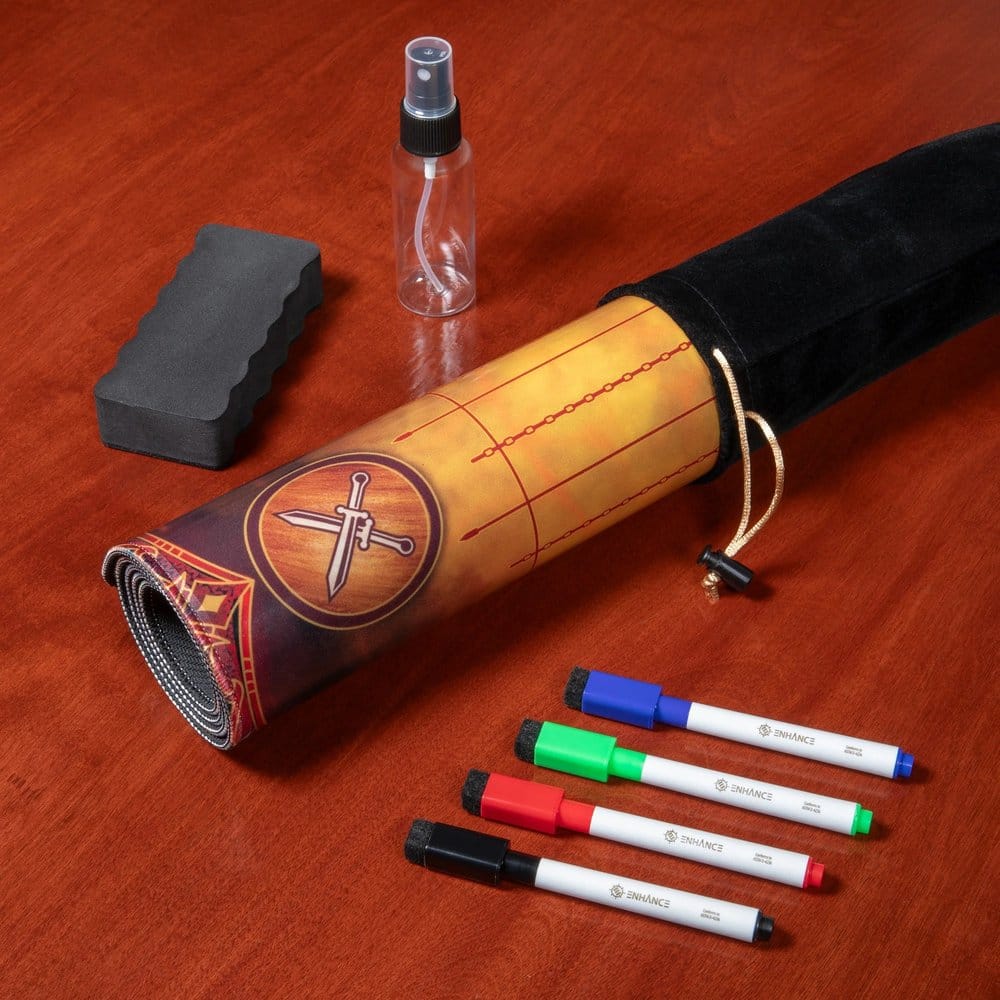 Enhance Tabletop Spielmatte Deluxe Edition mit Duel Tracker 81 x 36 cm