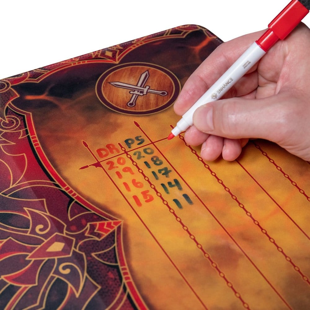 Enhance Tabletop Spielmatte Deluxe Edition mit Duel Tracker 81 x 36 cm