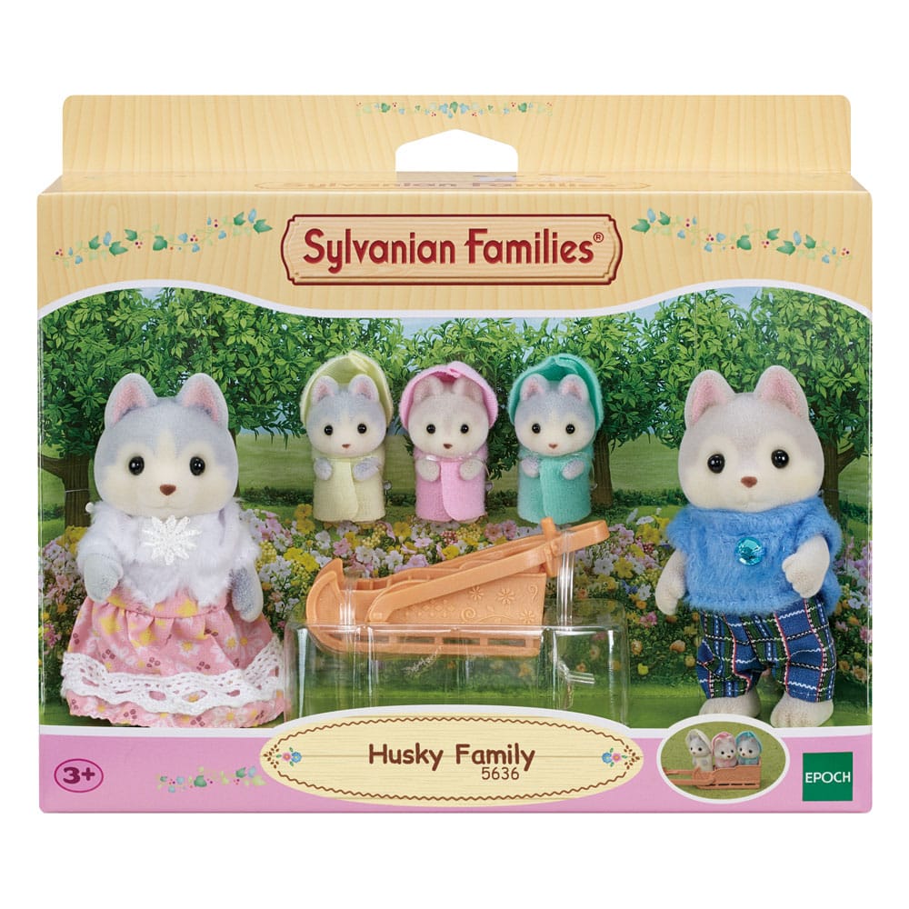 Sylvanian Families: Familie Husky Figur 8 cm