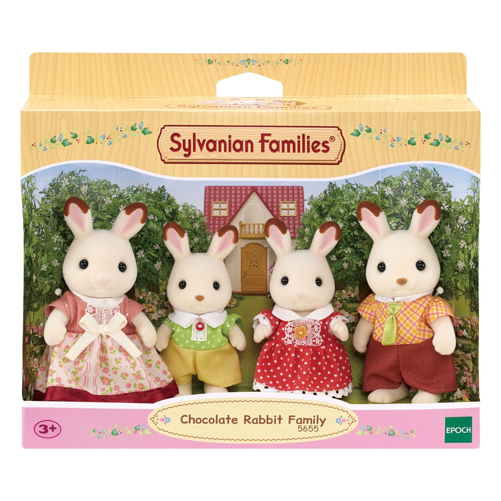 Sylvanian Families: Familie Schokoladenhasen Figur 8 cm