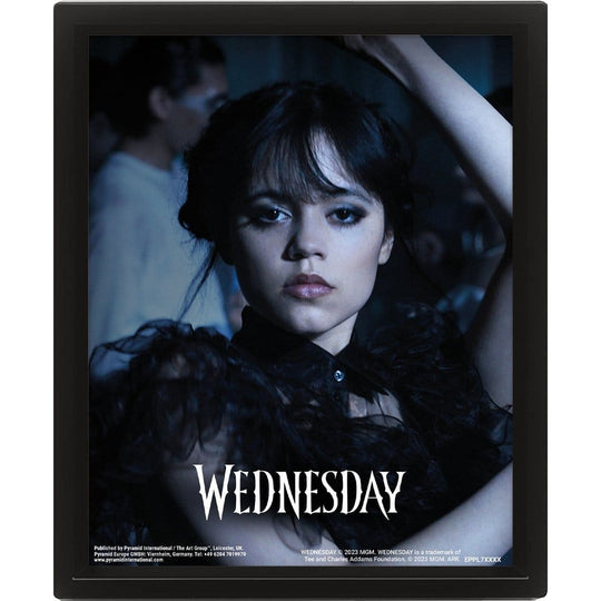 Wednesday 3D-Effekt Poster Goo Goo Muck