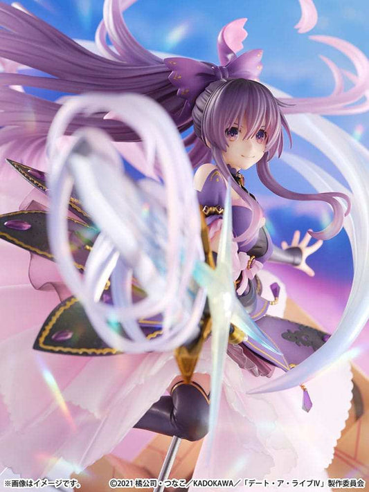 Date A Live IV SHIBUYA SCRAMBLE FIGURE PVC Statue 1/6 Tohka Yatogami Princess Amethyst Dress Ver. 32 cm