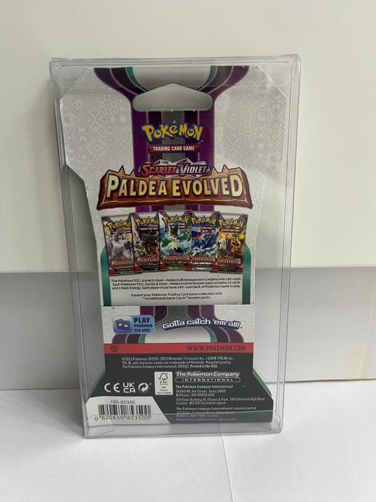 Evoretro PET Protektoren für Pokémon TCG Booster Pack 0 mm (10er-Pack)