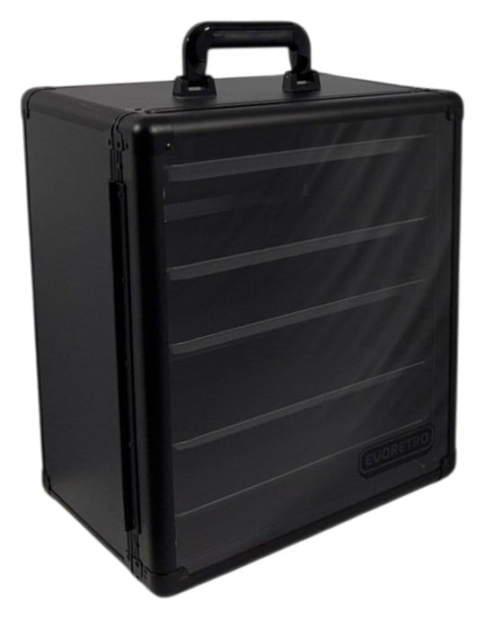 Evoretro Display- und Transportkoffer für Sammlerfiguren und Modelle 45 x 37 cm