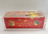 Evoretro Magnetisches Acryl Display Case für Pokémon Center Japanische Special Poncho Pikachu Box
