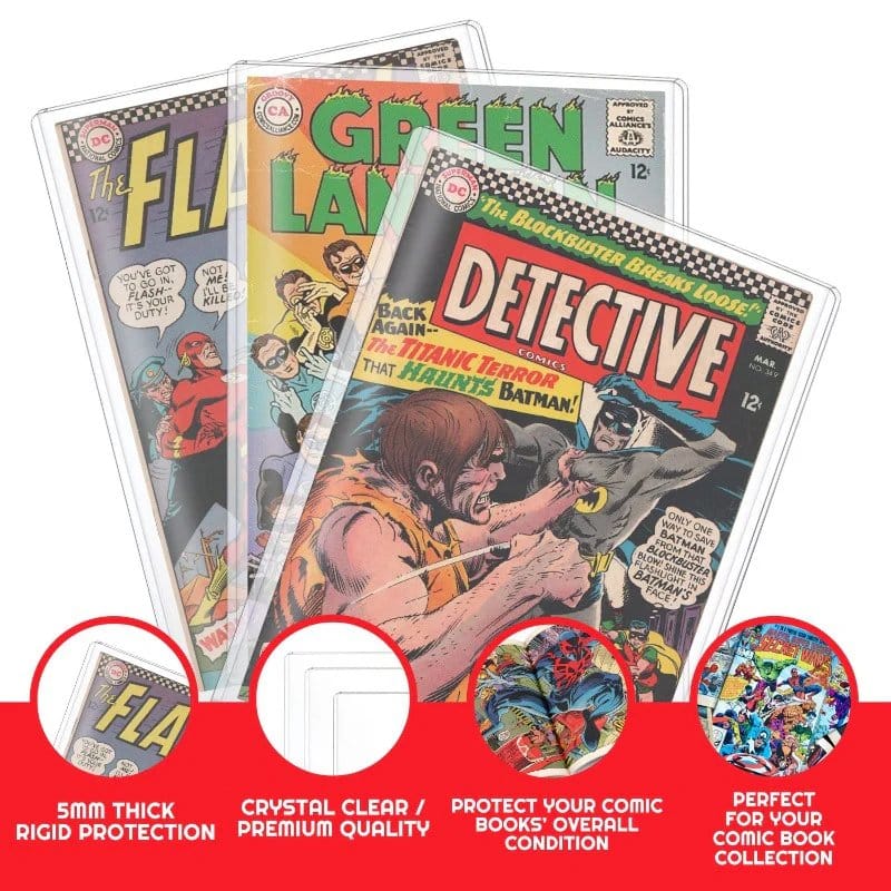 Evoretro Toploader für Comics 10er-Pack Current