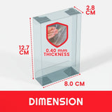 Evoretro PET Gehäuse 5er-Pack für Pokémon Small Tins 8x3x13cm